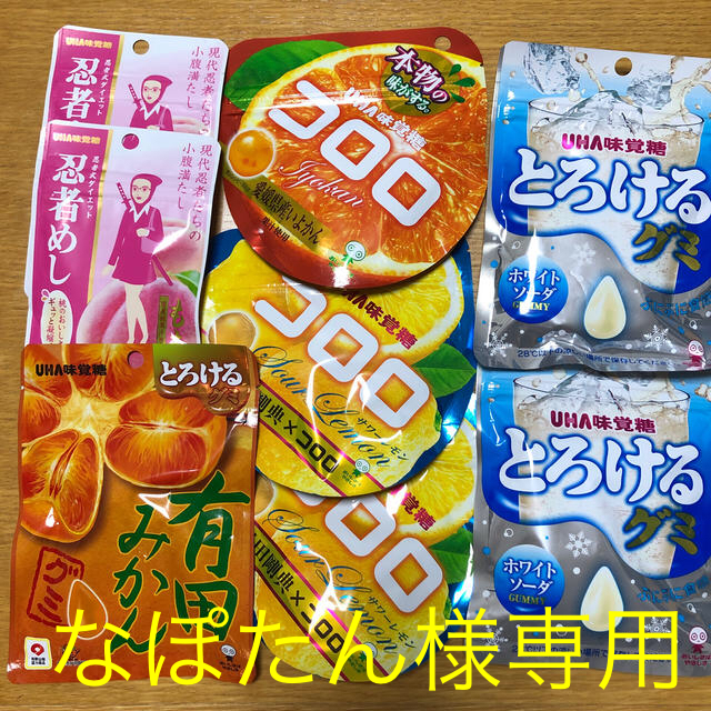 UHA味覚糖(ユーハミカクトウ)のなぽたん様専用 食品/飲料/酒の食品(菓子/デザート)の商品写真