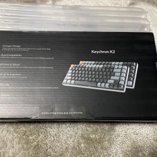 未開封  Keychron K2  RGB 茶軸 メタルフレーム (PC周辺機器)