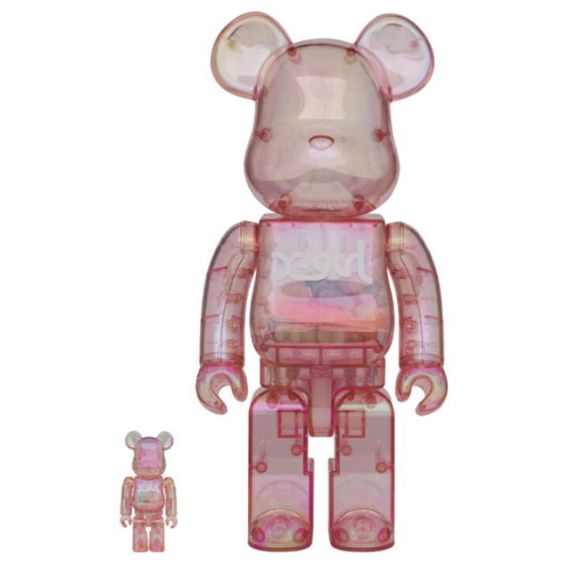 フィギュアBE@RBRICK X-girl 2020 100％ 400％ ベアブリック