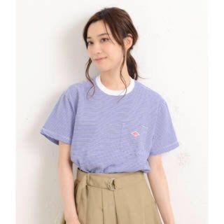 ダントン(DANTON)のDANTON ボーダーTシャツ　サイズ34(Tシャツ(半袖/袖なし))