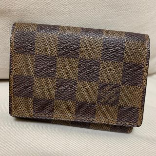 ルイヴィトン(LOUIS VUITTON)のルイ・ヴィトン（LOUIS VUITTON）☆ダミエ☆パスケース(名刺入れ/定期入れ)