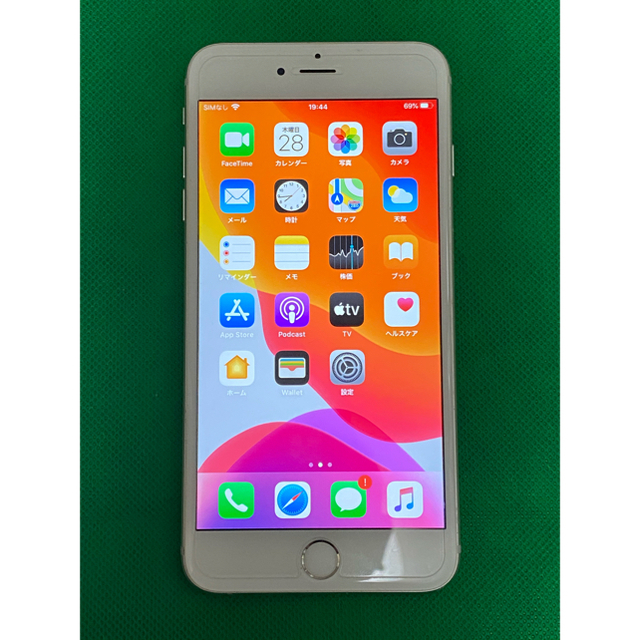 スマートフォン本体iPhone 6s Plus Silver 16 GB au