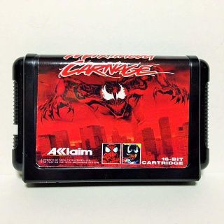 メガドライブ★MAXIMUM CARNAGEマキシマム カーネイジ (家庭用ゲームソフト)