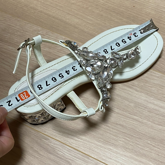 EmiriaWiz(エミリアウィズ)のエミリアウィズ ローヒール サンダル 完売品 レディースの靴/シューズ(サンダル)の商品写真