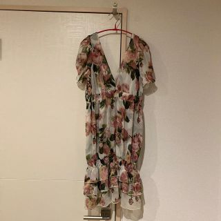 マウジー(moussy)の難あり　安室奈美恵さん着用　半袖バージョン　ワンピース(ミニワンピース)