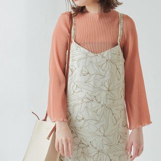 ナチュラルクチュール(natural couture)のシースルー　シフォンブラウス　(シャツ/ブラウス(長袖/七分))