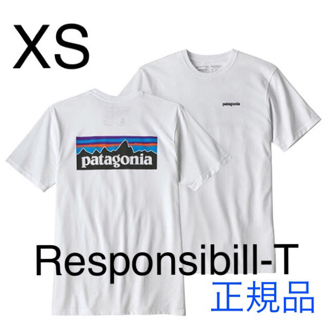 パタゴニア Tシャツ 人気希少XSサイズ 新品未使用品 White