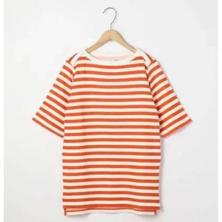 コーエン(coen)のオレンジボーダー　Tシャツ(Tシャツ(半袖/袖なし))