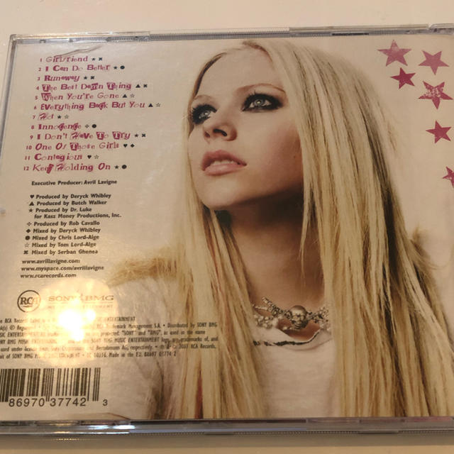 アヴリル　ラビーン　Avril Ramona Lavigne アルバム エンタメ/ホビーのCD(ポップス/ロック(洋楽))の商品写真