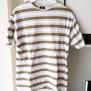 ステューシー(STUSSY)のSTUSSY ボーダー Tシャツ sizeM(Tシャツ/カットソー(半袖/袖なし))