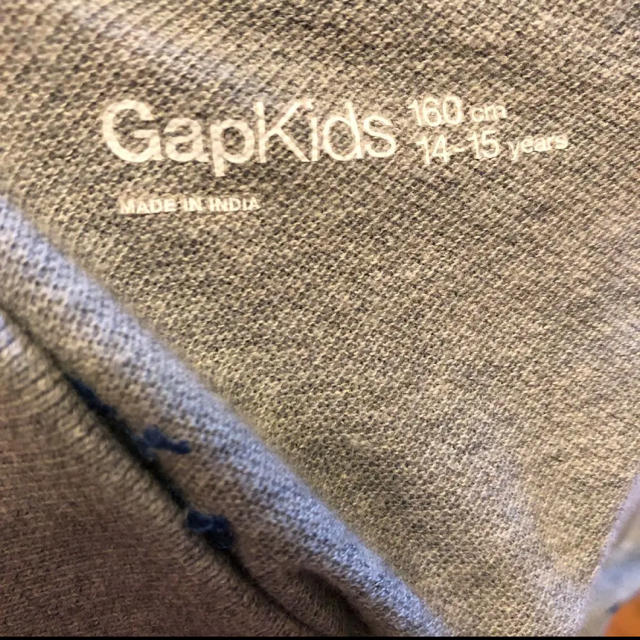 GAP Kids(ギャップキッズ)のGap ポロシャツ キッズ/ベビー/マタニティのキッズ服男の子用(90cm~)(Tシャツ/カットソー)の商品写真