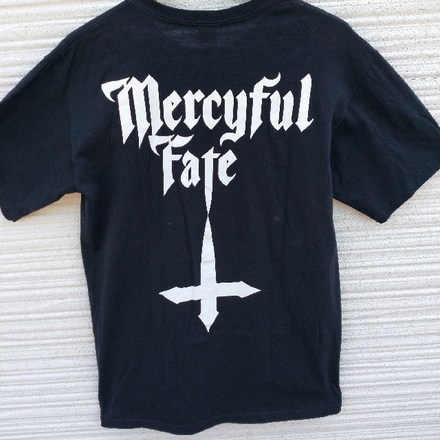 Anvil(アンビル)のMERCYFUL FATE Tシャツ　サイズM　バンドTシャツ　ヘビメタ　激レア エンタメ/ホビーのタレントグッズ(ミュージシャン)の商品写真