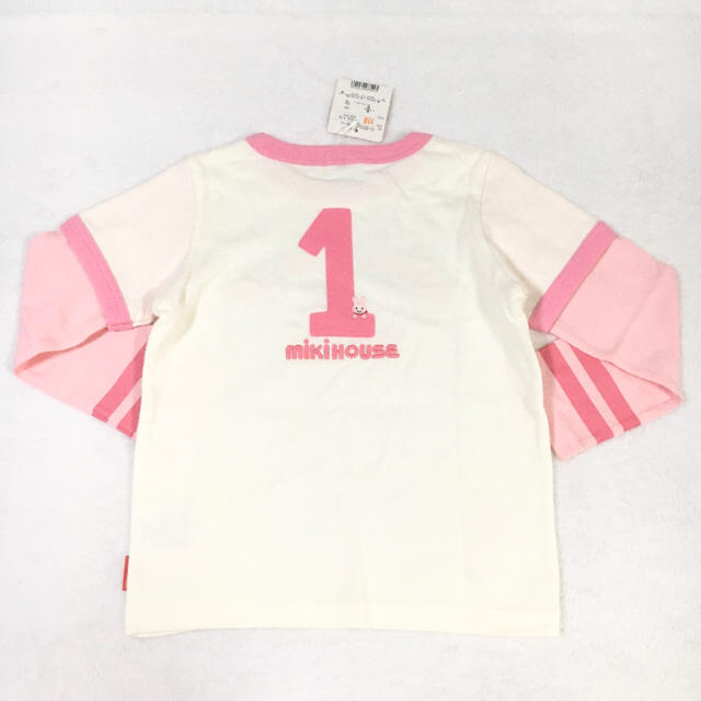 キッズ服男の子用(90cm~)☆ダブルB☆長袖Tシャツ☆110☆重ね着風