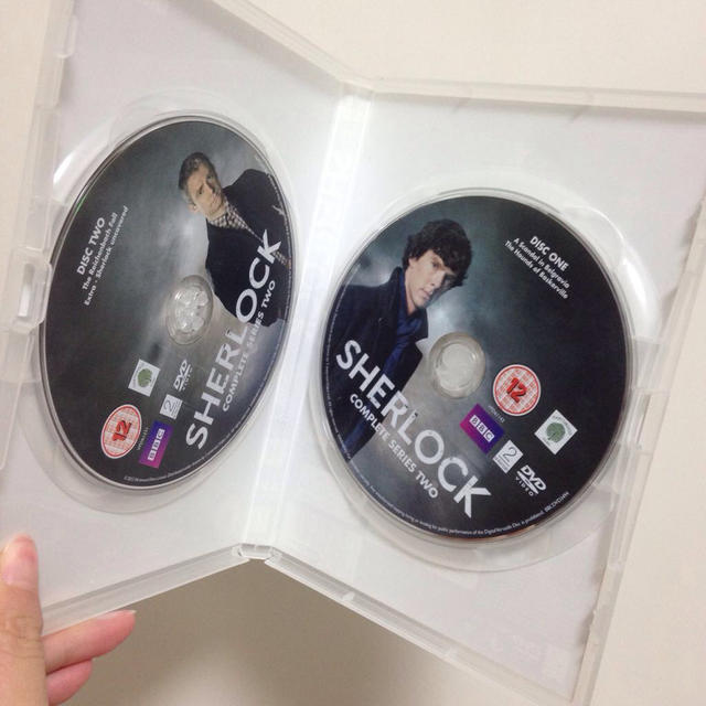 SHERLOCK series 1-2 エンタメ/ホビーのDVD/ブルーレイ(TVドラマ)の商品写真