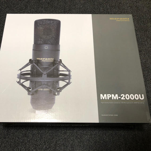 【送料無料】マランツプロ USB コンデンサーマイク 録音 MPM2000U J 楽器のレコーディング/PA機器(マイク)の商品写真