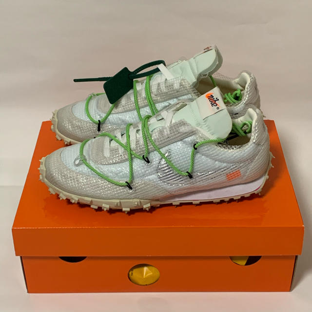 NIKE W WAFFLE RACER OW Off Whiteメンズ