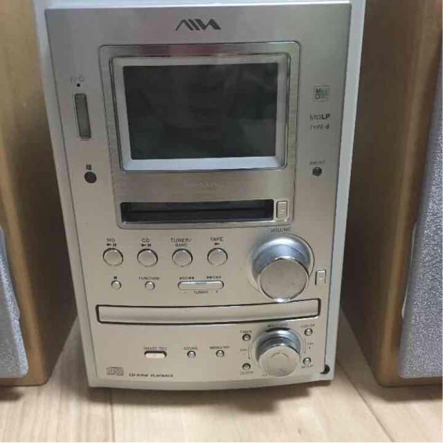 CD.MDコンポ スマホ/家電/カメラのオーディオ機器(ポータブルプレーヤー)の商品写真