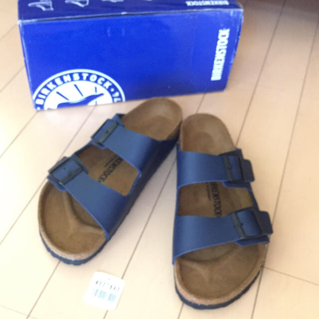 BIRKENSTOCK(ビルケンシュトック)のビルケンシュトック☆アリゾナ42/27.0cm☆BIRKENSTOCK紺BLUE メンズの靴/シューズ(サンダル)の商品写真