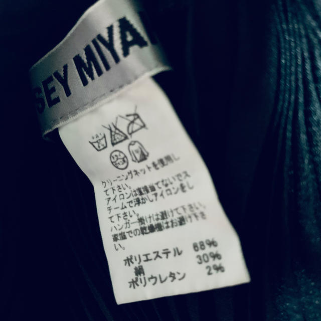 ISSEY MIYAKE(イッセイミヤケ)の● イッセイミヤケ  シルク混　ノースリーブ　プリーツ　カットソー レディースのトップス(カットソー(半袖/袖なし))の商品写真