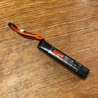 バトン 電動ガン用 リポバッテリー 11.1V 1100mAh(その他)