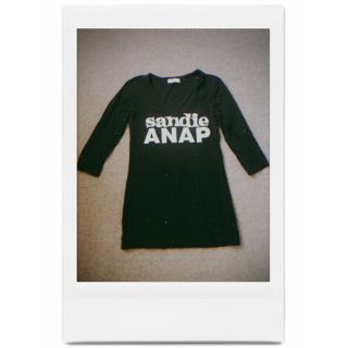 アナップ(ANAP)のANAP トップス カットソー  トレーナー生地  激安処分 300円セール(カットソー(長袖/七分))