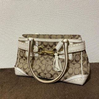 コーチ(COACH)のお値下げしました！ COACH コーチ シグネチャー バッグ(ハンドバッグ)