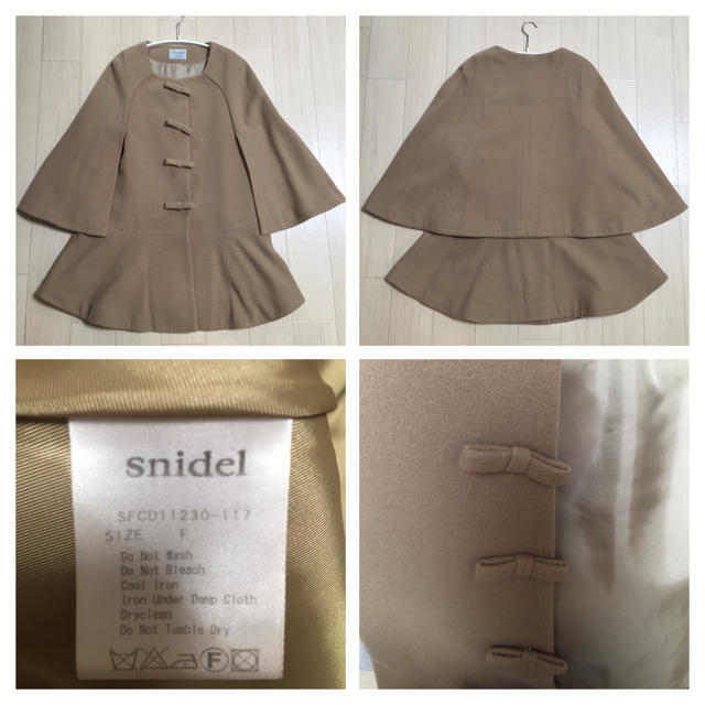SNIDEL(スナイデル)のややとめんか様専用 レディースのジャケット/アウター(ポンチョ)の商品写真