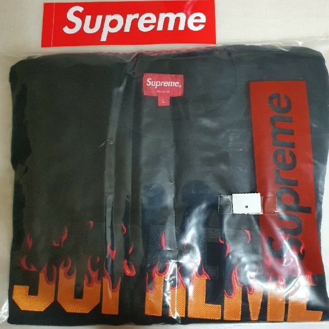 Supreme(シュプリーム)のsupreme flame S/S top メンズのトップス(Tシャツ/カットソー(半袖/袖なし))の商品写真