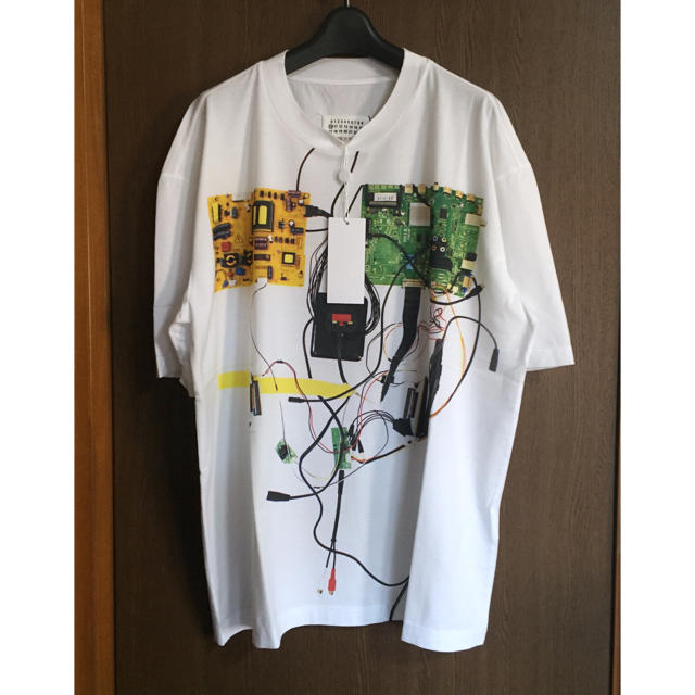 20SS新品46 メゾン マルジェラ オーバーサイズ Circuit Tシャツ