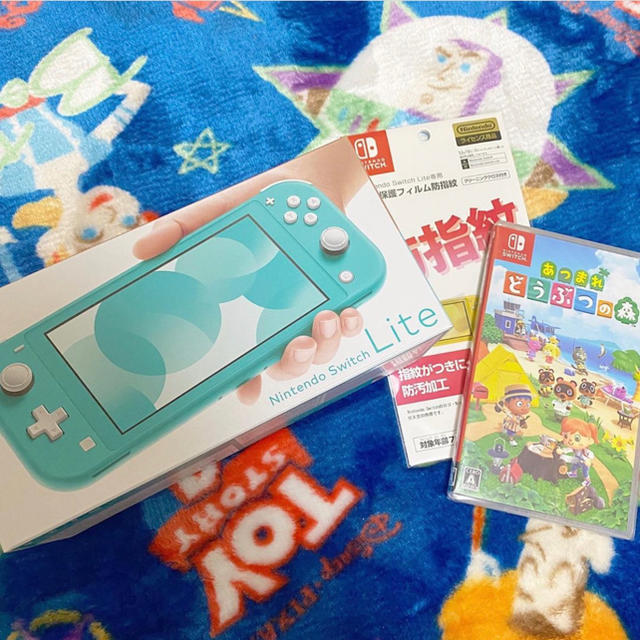 Nintendo Switch  Lite ターコイズ・あつまれどうぶつの森