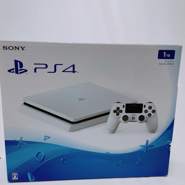 最終値下げ【美品】PlayStation 4 グレイシャー・ホワイト 1TB