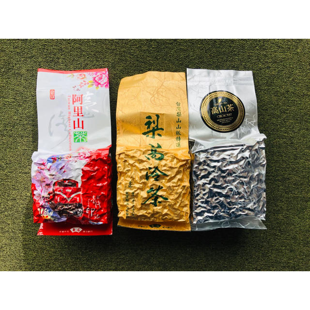高級台湾茶 飲み比べ3種セット 食品/飲料/酒の飲料(茶)の商品写真