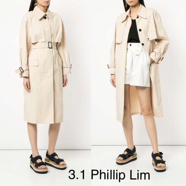 3.1 Phillip Lim - 新品フィリップリム 2way トレンチコートの通販 by