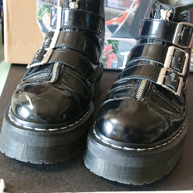 Dr.Martens アギネスコラボ 3連ベルトブーツ | unimac.az