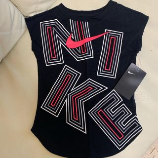 ナイキ(NIKE)のnon様　110 NIKE ガールズ　Tシャツ ロゴ(Tシャツ/カットソー)