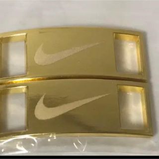 ナイキ(NIKE)のNIKE ナイキ　シューレースデュブレ　ゴールド　金色　一足分(その他)