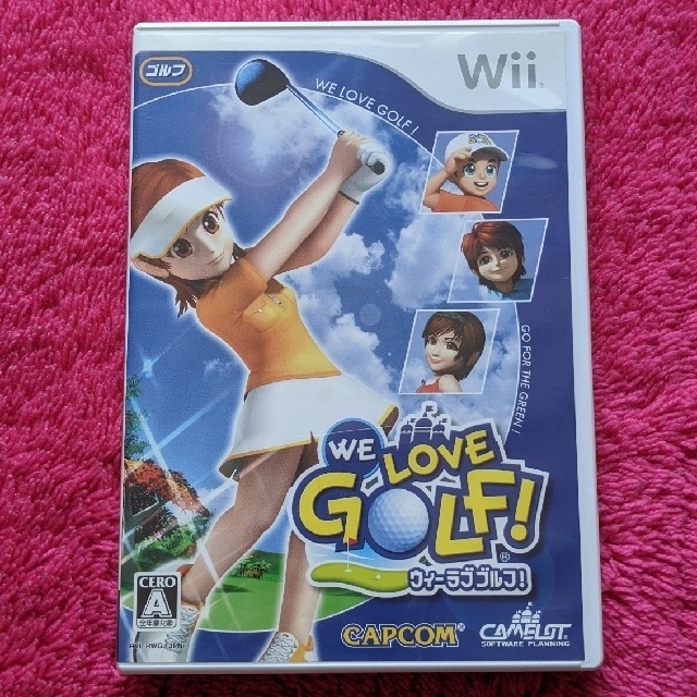 Wii(ウィー)のWE LOVE GOLF！Wii エンタメ/ホビーのゲームソフト/ゲーム機本体(家庭用ゲームソフト)の商品写真