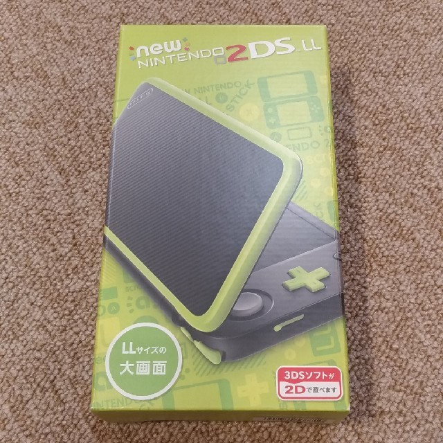 本体 NEW ニンテンドー 2DS LL ブラック/ラ