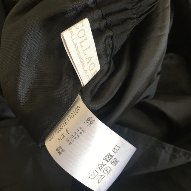 GALLARDA GALANTE(ガリャルダガランテ)のコラージュ ガリャルダガランテ フレアスカート　ブラック レディースのスカート(ひざ丈スカート)の商品写真