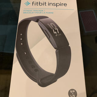 fitbit inspire 【新品・未開封】保証書付　送料込み(トレーニング用品)