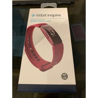 fitbit inspire 【新品・未開封】保証書付　送料込み(トレーニング用品)