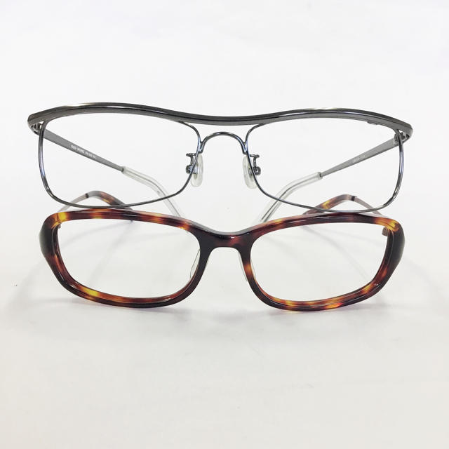 REDWING(レッドウィング)の専用/RED WING ヴィンテージ眼鏡フレーム　未使用品　2点セット メンズのファッション小物(サングラス/メガネ)の商品写真