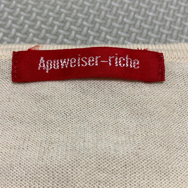 Apuweiser-riche(アプワイザーリッシェ)のApuweiser-riche トップス レディースのトップス(カットソー(半袖/袖なし))の商品写真