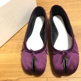 マルタンマルジェラ(Maison Martin Margiela)のMaison Margiela サテン タビ バレエ 40(バレエシューズ)