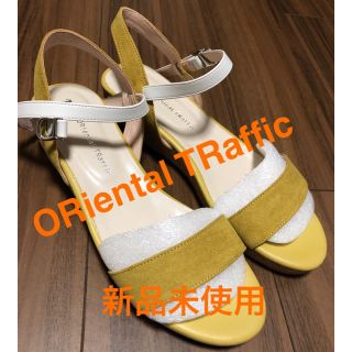 オリエンタルトラフィック(ORiental TRaffic)のkumak様専用　新品未使用 オリエンタルトラフィック 厚底コルクヒールサンダル(サンダル)