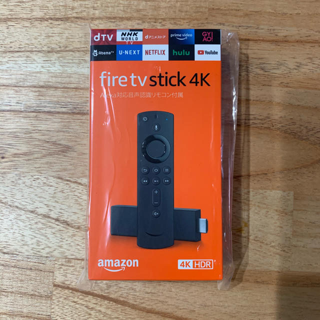 新品　fire tv stick 4k