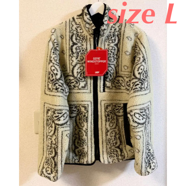 Supreme(シュプリーム)のSupreme Reversible Bandana Fleece Jacket メンズのジャケット/アウター(ブルゾン)の商品写真