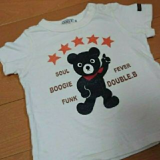 ダブルビー(DOUBLE.B)のダブルB 90 Tシャツ DOUBLE.B ミキハウス(Tシャツ/カットソー)