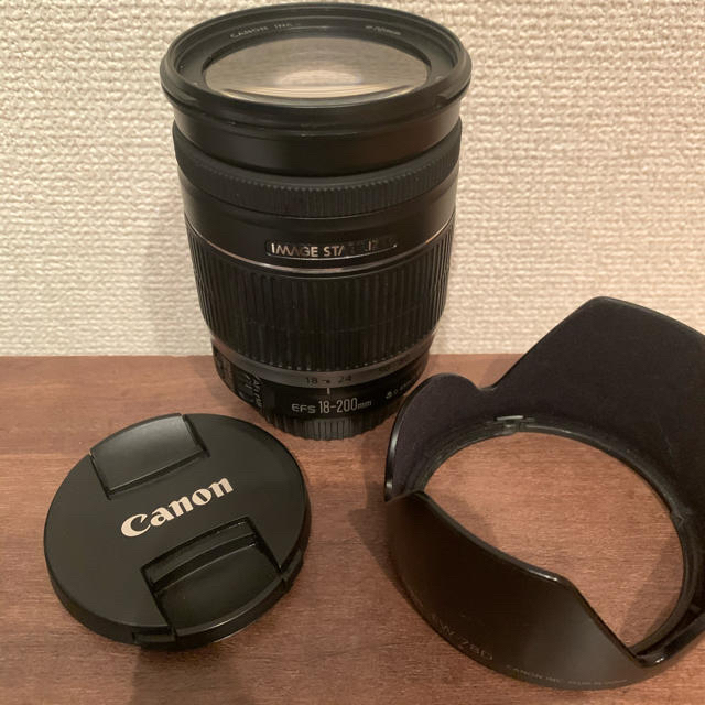 カメラ【美品】Canon EF-S18-200mm F3.5-5.6 IS