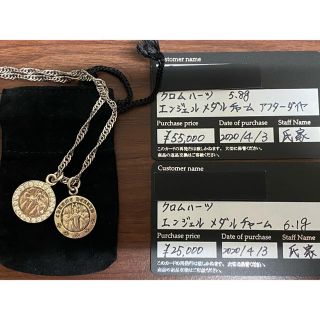 定番セール Chrome Hearts - クロムハーツ エンジェルメダルの通販 by ...